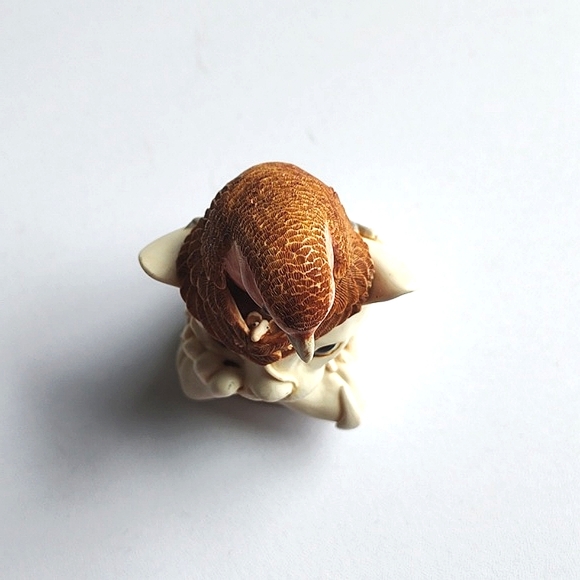 NEW Harmony Kingdom Cat and Bird Trinket Box Turdus Felidae 1999 Treasure Jests - Picture 3 of 10